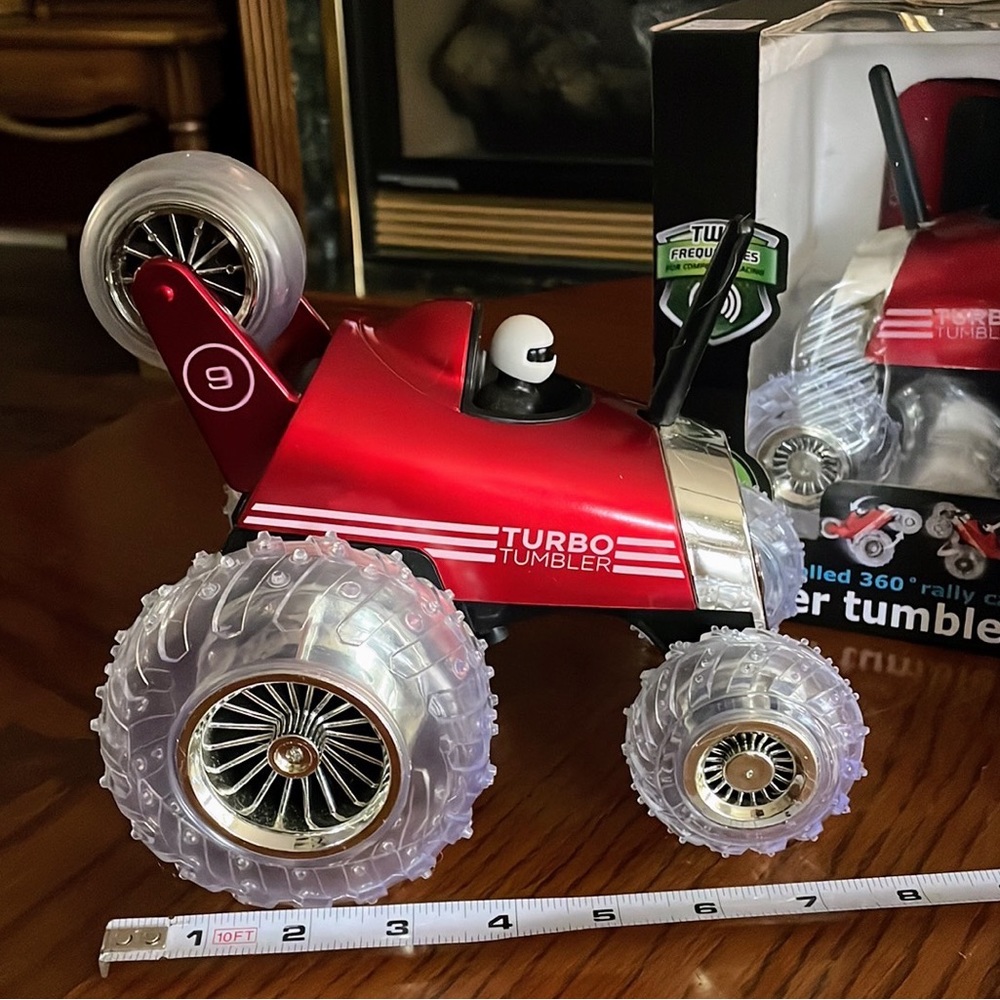 Radio Controlled 360 Rally Car Thunder Tumbler Black Series